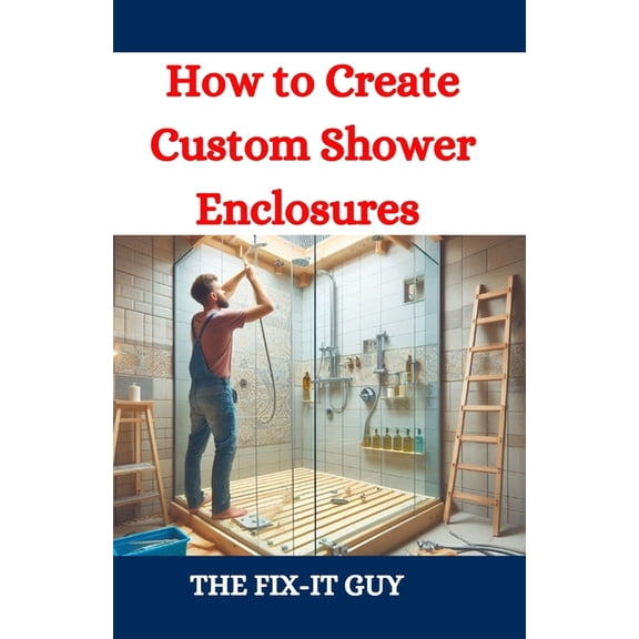 The Fixers Handbook How to Create Custom Shower Enclosures: A DIY Guide to Designing, Building, and Installing Frameless Glass Shower Doors,, (Paperback)