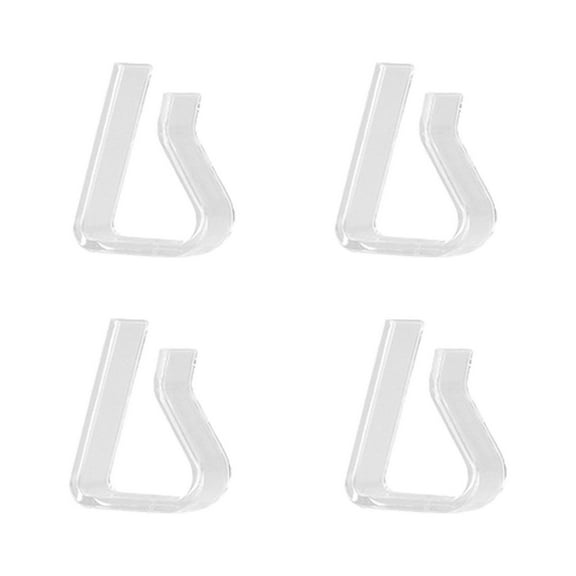 Fixing 2 Table Corner Tablecloth Fastener Non Buckle Household Accessory for Secure Fit and Easy Setup, 3.8 cm×1.5 cm×4.8 cm, Clear A