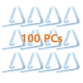 thumbnail image 1 of Fixing Clip 100 Pieces Transparent Clear Tablecloth Clips Plastic Table Cloth Clips Table Clips For Tablecloths，Tablecloth Holders Clips For Home Picnic Indoor And Outdoor Party Tablecloth Fix, 1 of 10