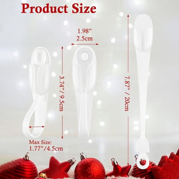 Fixing Clip,1PCS Christmas Garland Hangers For Mantle Wreath Ties Silicone Adhesive Stocking Holder For Front Door Frame Fireplace Stairways Garland Hooks