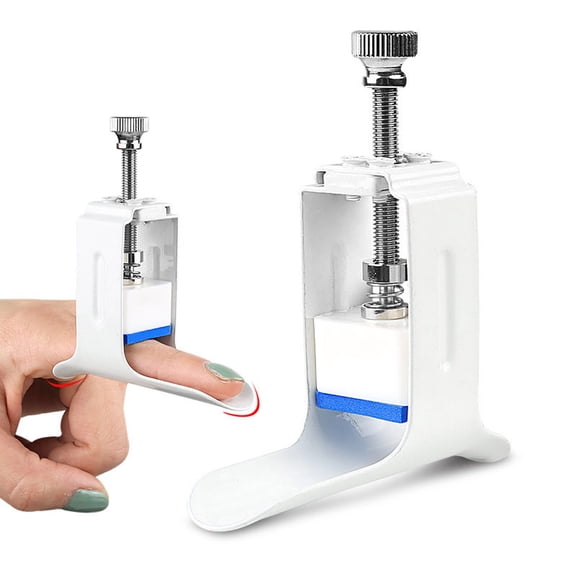Fixing Clip Finger Joint Straightener Rehabilitation Splint Metal Foam Design Hand Pressure Spring for Easy Finger Extension and Support