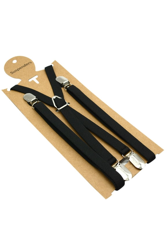Heavy Duty Adjustable Elastic Suspenders for Men and Women with Strong 06 Inch Wide Fixing Clips XBack Design Comfortable Durable Support