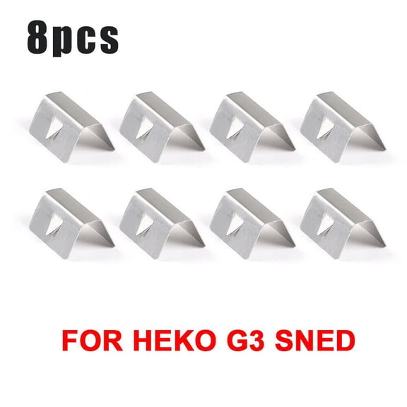 Fixing SNED Clip Weather Metal 8PCS Channel For Heko G3 SNED Stainless Steel Windshield Wind deflector Deflector Durable New