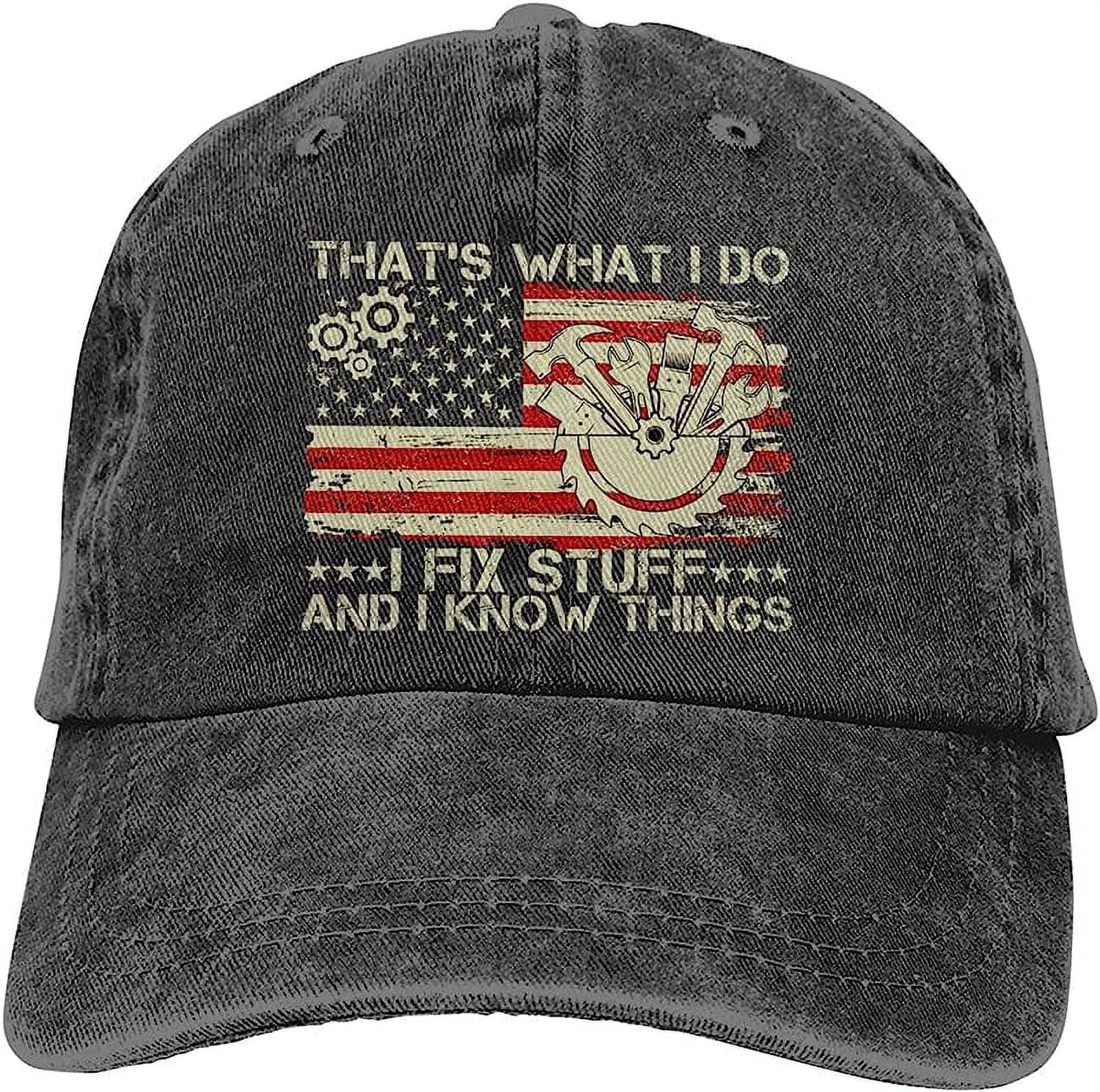 Fixing and Mechanic Baseball Cap Funny Cap for Mens Gift