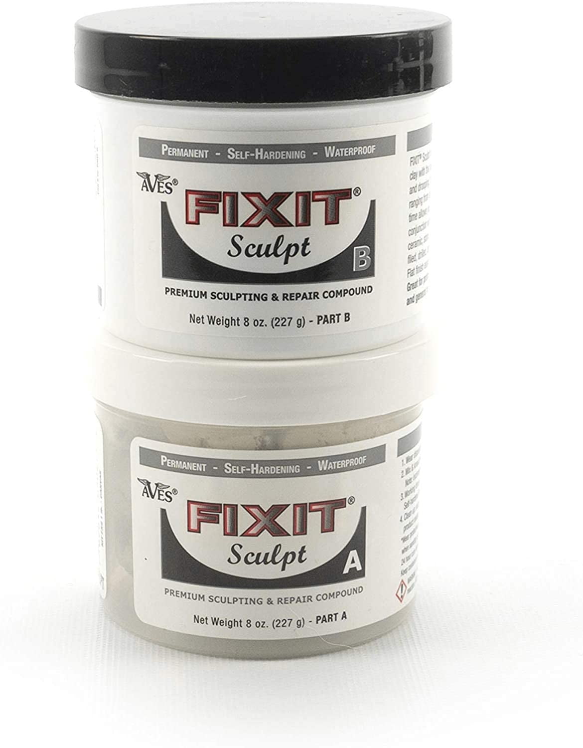 Fixit Sculpt 1 Lb. Epoxy Clay -Two Part Kit of All Purpose Adhesive