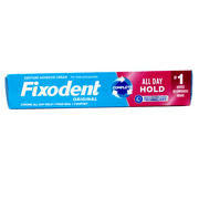 Fixodent Denture Adhesive Cream Original, All Day Hold for Fulls and Partials, 2.4 oz - 4 Pack