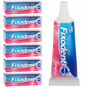 Fixodent Denture Adhesive Cream Original 0.75 Oz., Pack of 6