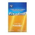 Fixodent Denture Adhesive Extra Hold Powder and Airtight Seal, 2.7 oz