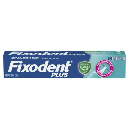Fixodent Plus Scope Antibacterial Denture Adhesive Cream