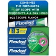 thumbnail interactive-video image 1 of Fixodent Plus Scope Denture Adhesive Cream, Precision Hold, Scope Flavored, 2 oz, 3 Pack, 1 of 9