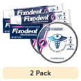 (2 pack) Fixodent Professional Ultimate Denture Adhesive Cream, 1.8 oz