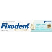 Fixodent Pure Strength Denture Adhesive Cream, 2.4 oz
