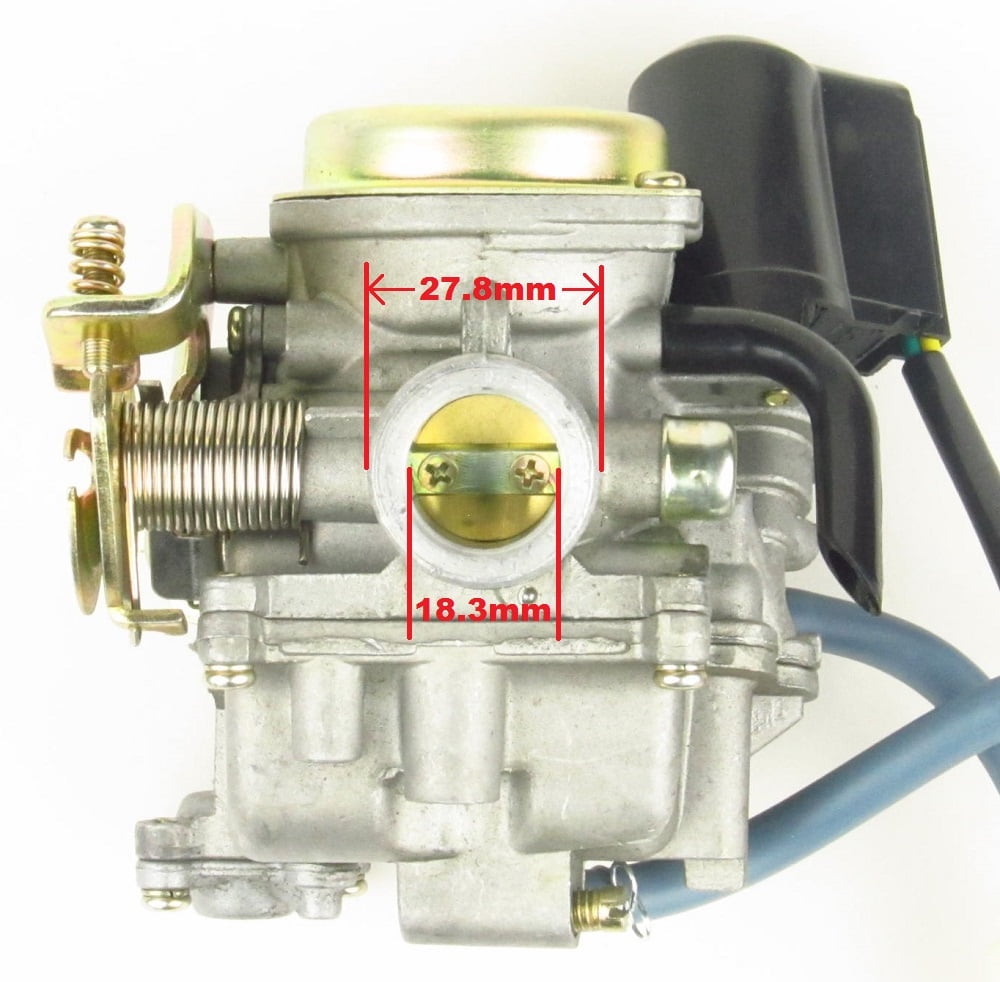 どりプラス Brand New 18mm Carburetor for GY6 50cc Scooter Moped, Fits Sunl