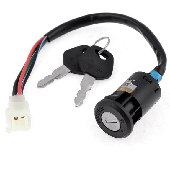 Fixrightpro Scooter Moped Ignition Switch Key Set (125 150cc) Keeway Roketa Diamo BMS Sonic,50