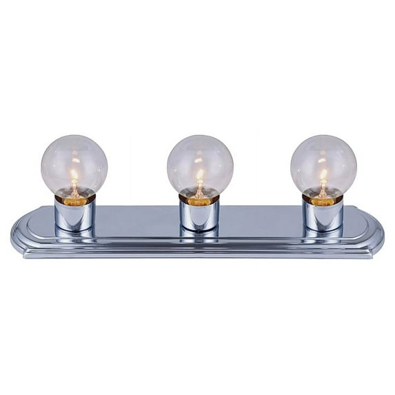 Fixt Lt 4-3/8x18in Chrm