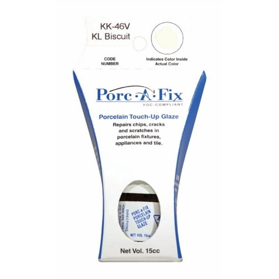 Fixture-Fix Porc-A-Fix Kohler Biscuit Porcelain Touch-up Paint, 15cc KK-46V