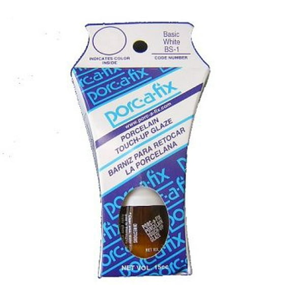 Fixture-Fix Porc-A-Fix Basic White Porcelain Touch-up Paint, 15cc BS-1