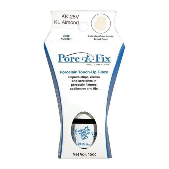 Fixture Fix  Porcelain Touch-up Paint Glaze - Kohler Almond