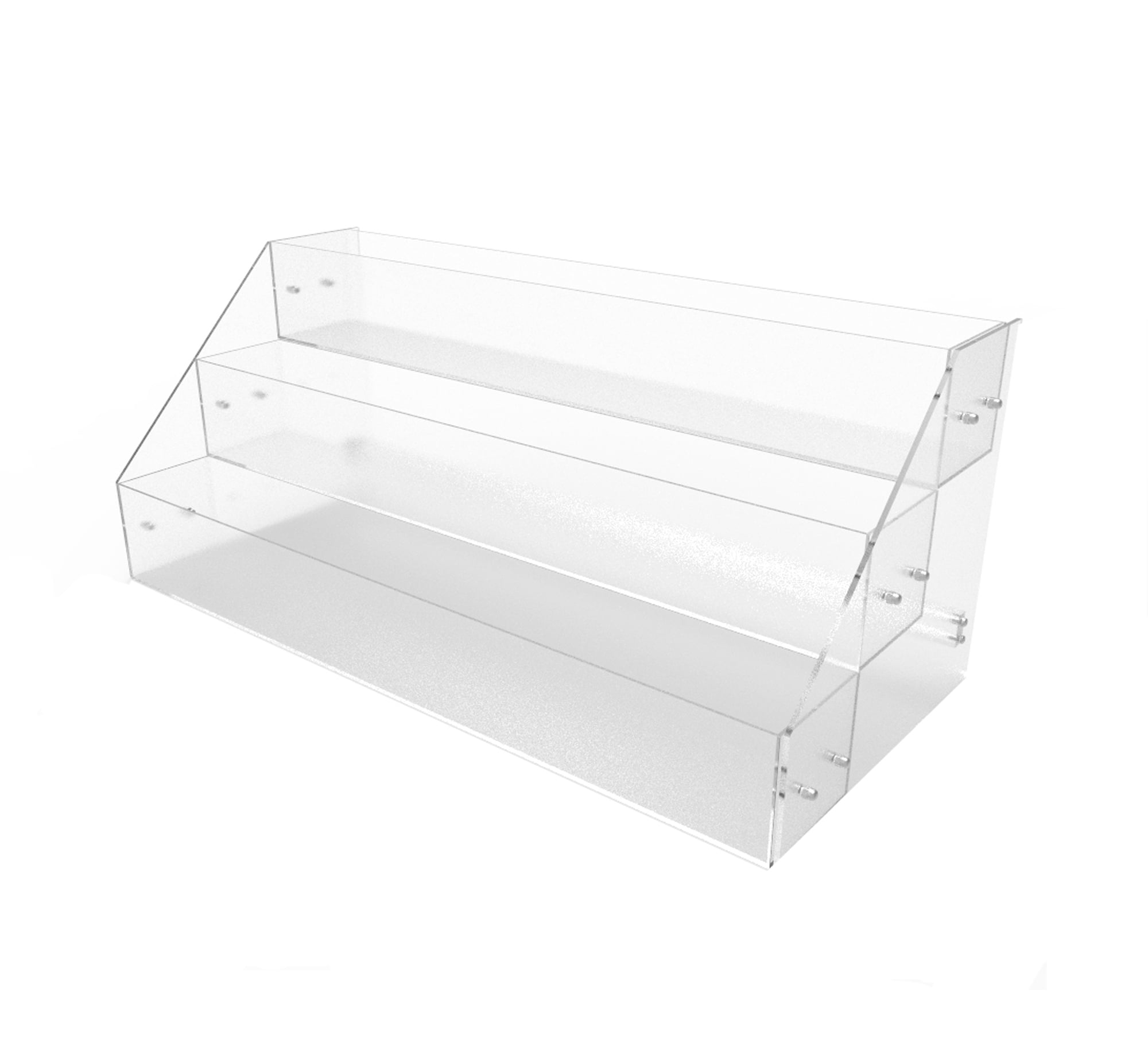 OnDisplay Acrylic 2 Section Flip Top Storage Bin for Coffee  Pods/Candy/Tea/Bulk Items - Office/Home/Retail Store Display Organizer -  Vandue
