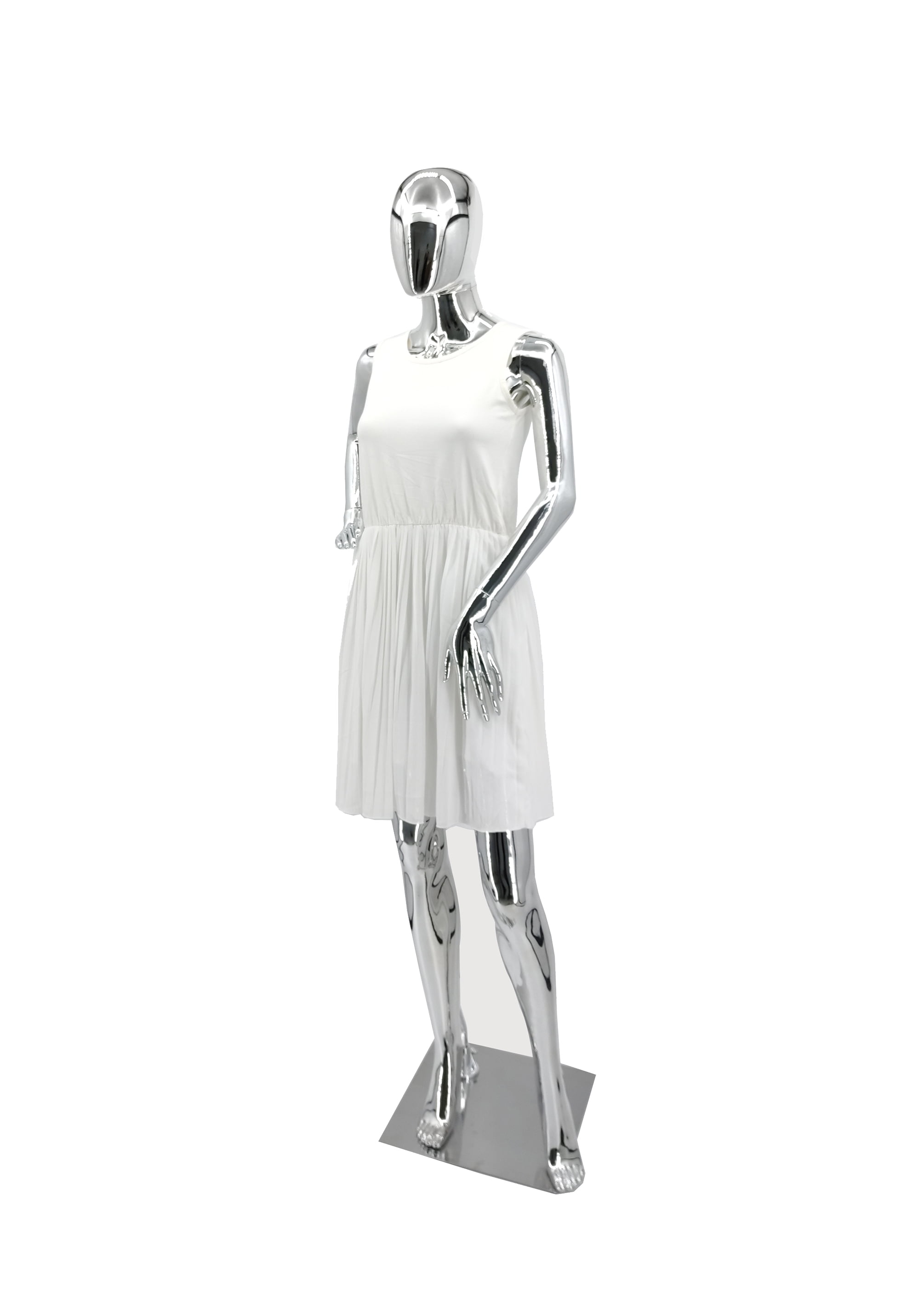 Full Body Glossy Female Mannequin Pose 3, Display Warehouse