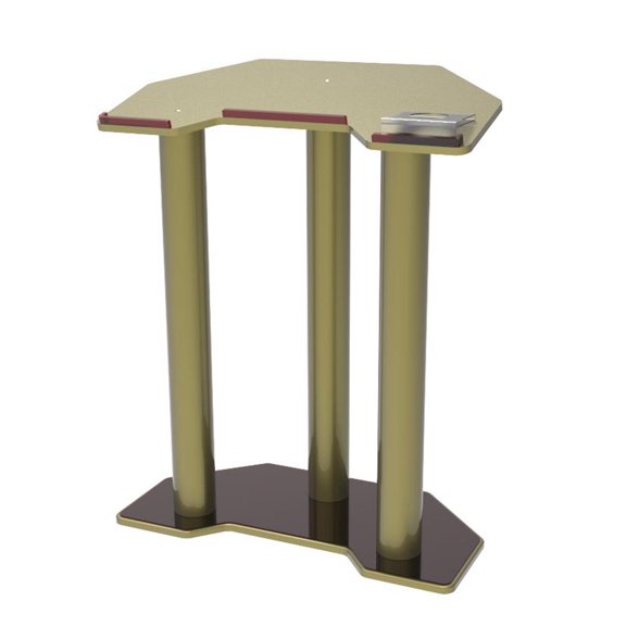 FixtureDisplays Trinity Podium Lectern Pulpit 14314