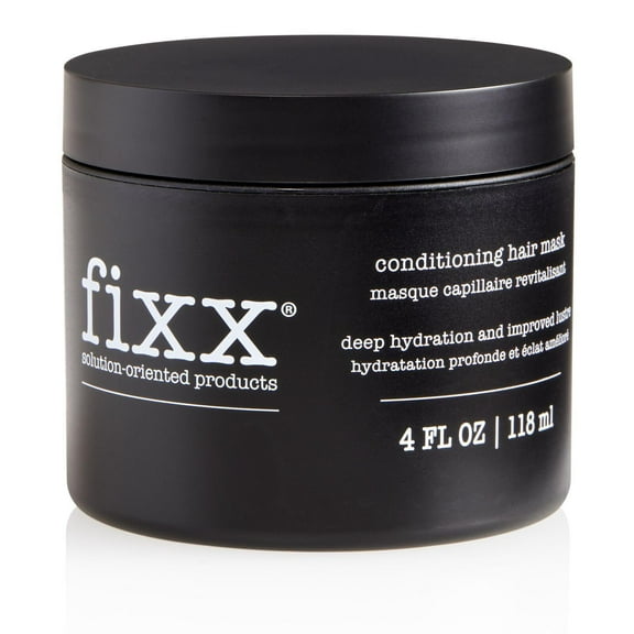 Fixx Conditioning Hair Mask - Deep Conditioner for Damaged Hair - Premium Hair Care and Repair - Nourishing Hair Conditioner Treatment for Dry or Frizzy Hair- Single Jar (4 fl oz/118 ml)