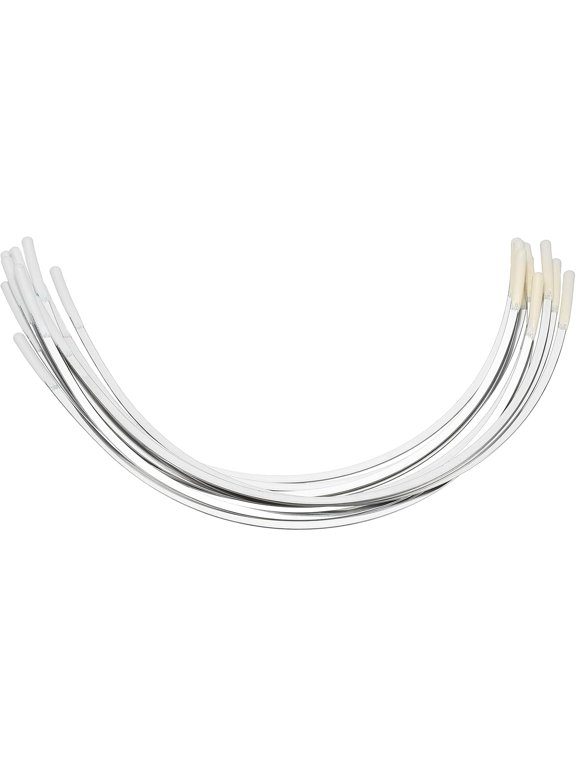 5 Pairs Stainless Steel Underwires for Bra, 7.7 Inch Underwires for Bras Replacement Bra Wires Repair Parts Sewing Supplies Regular Wire Size for A Cup Support, Silver