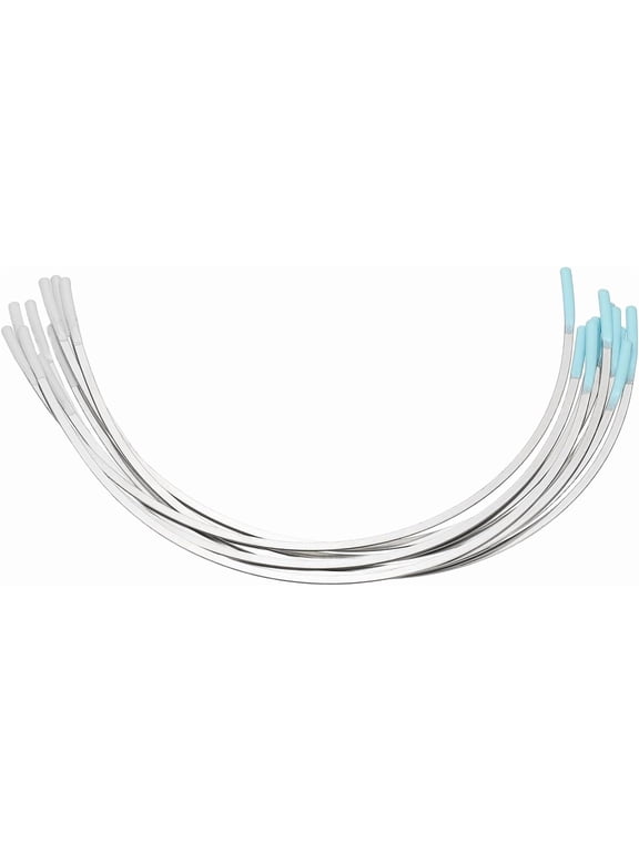 5 Pairs Stainless Steel Underwires for Bra, 8.2 Inch Underwires for Bras Replacement Bra Wires Repair Parts Sewing Supplies Regular Wire Size for B Cup Support, Silver