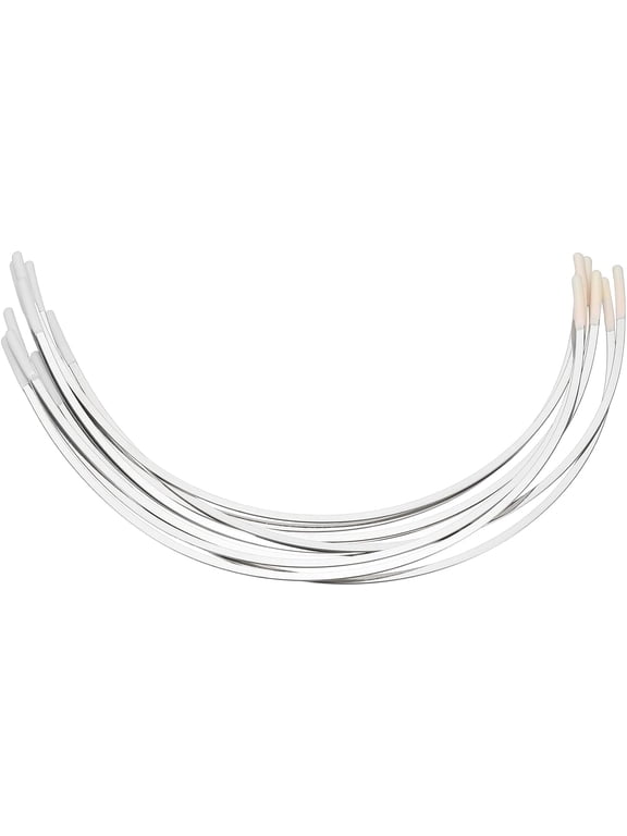 5 Pairs Stainless Steel Underwires for Bra, 9.2 Inch Underwires for Bras Replacement Bra Wires Repair Parts Sewing Supplies Regular Wire Size for B Cup Support, Silver