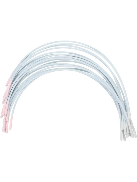 Replacement Underwire Bra Wires 10 Pairs for Women DIY Bra Wire Repair Full Coverage Steel Ring Underwear Accessories 5.62X3.14 Inch