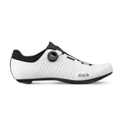 Fizik Aerodynamic White Cycling Shoes With Boa Dial System White Mens