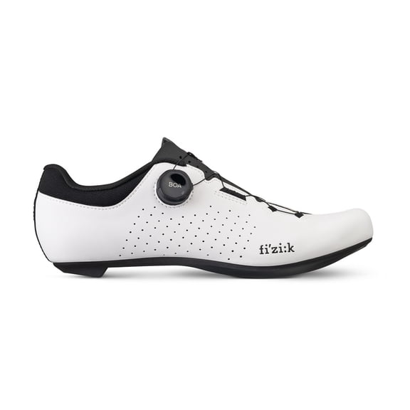 Fizik Aerodynamic White Cycling Shoes With Boa Dial System White (Men's)