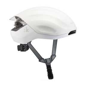 Fizik Kudo Aero MIPS (CPSC) + LED Light, White Medium (56-59cm)