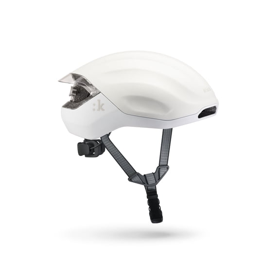 Fizik Kudo Aero MIPS (CPSC) + LED Light, White Medium (56-59cm)