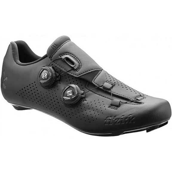 Fizik R1 UOMO BOA Road Cycling Shoes (White/Black, 7)