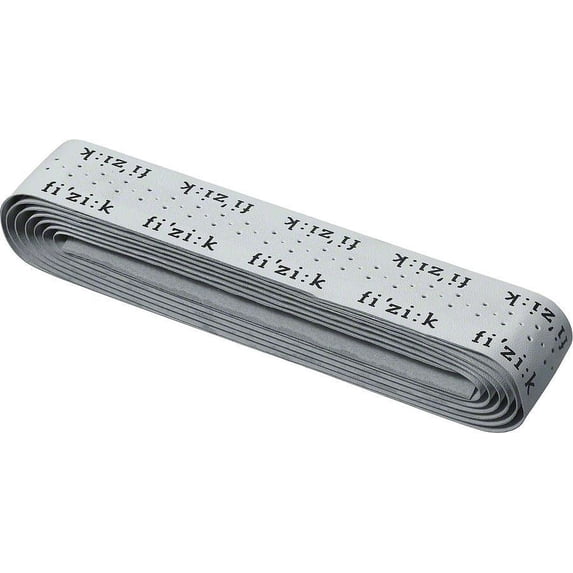 Fizik Superlight Perforated Microtex Handlebar Tape: White with Fizik logos