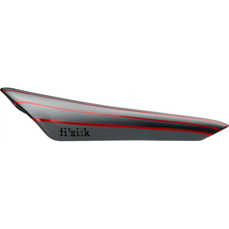 Fizik Volta R3 Saddle with Kium Rails: Black/Anthracite/Red
