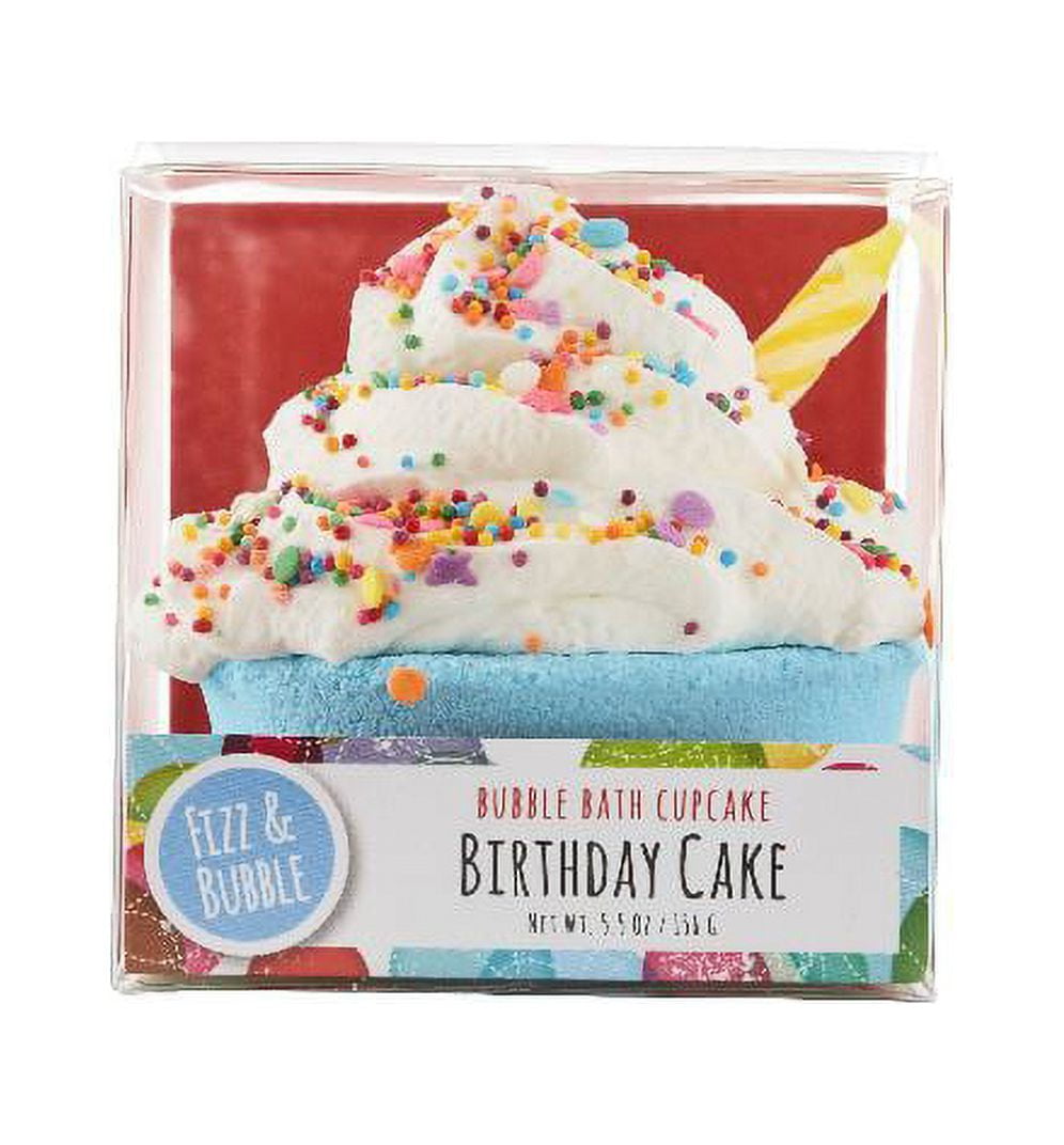 Fizz & Bubble Birthday Cake Bubble Bath Bomb Cupcake