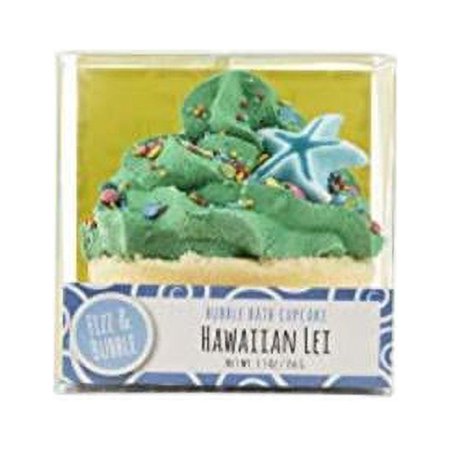 Fizz & Bubble Bubble Bath Cupcake, Hawaiian Lei