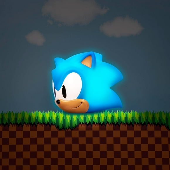 Fizz Creations Sonic The Hedgehog 3D Shaped Mood Light. Battery Powered.