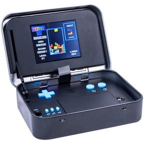 Fizz Creations Tetris Mini Retro Handheld Arcade Game System in Tin