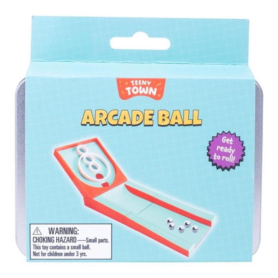 Fizz 9105542 Teeny Town Arcade Ball Game Toy, Multi Color - Pack of 6 ...