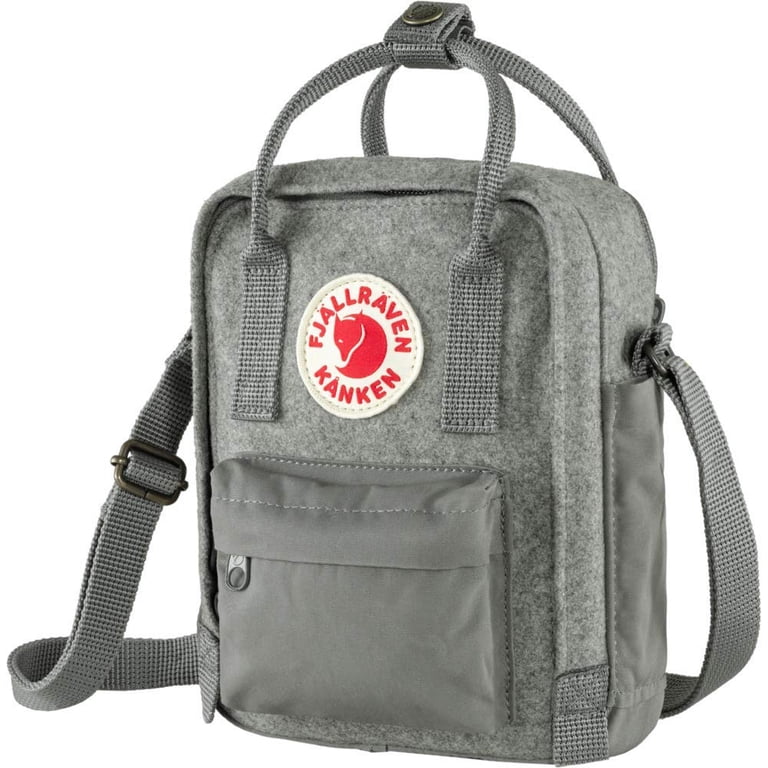 Fjällräven Kånken Re-Wool Sling, One Size -Grey Granite