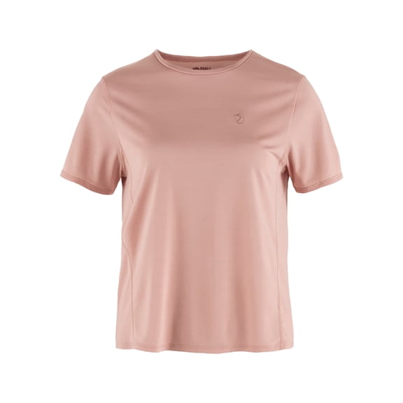 Fjallraven Abisko Lite Short Sleeve Womens Active Shirts & Tees Size M, Color: Chalk Rose