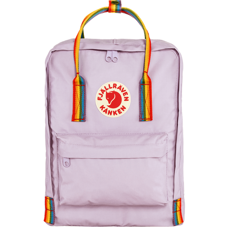 Fjallraven Kanken Rainbow Backpack Pastel Lavender 16 L