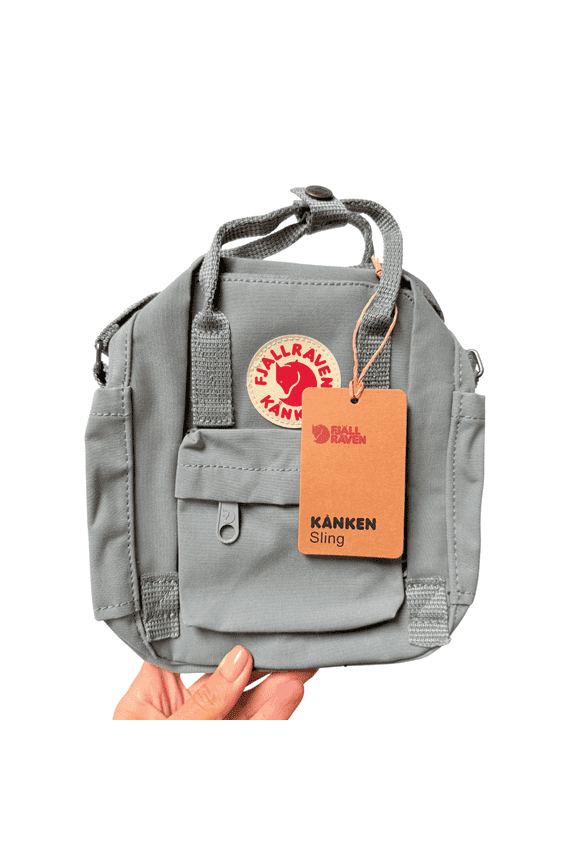 Fjallraven Kanken Sling Crossbody Shoulder Bag For Everyday Use & Travel, Fog Backpack Height 7.8 in, 2.5 L