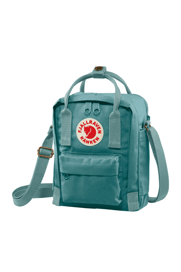 Fjallraven Kanken Sling Crossbody Shoulder Bag For Everyday Use & Travel, Frost Green Backpack Height 7.8 in, 2.5 L