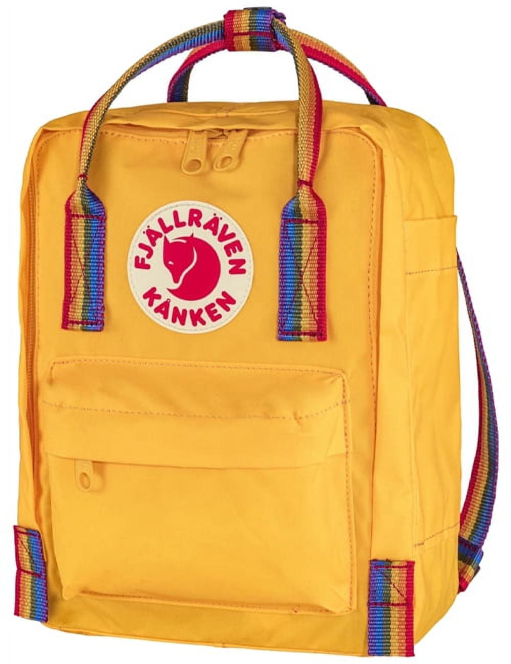 Fjallraven Kanken Yellow Rainbow Mini Backpack Walmart