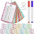 thumbnail image 1 of Fjnjuu Toys for ages 2-4, 14 PCS Multiplication Flash Cards 0-12 Multiplication Chart Times Table Flash Cards with 3 Markers 2 Rings Multiplication Chart 1ml, 1 of 6
