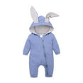 thumbnail image 1 of Fjofpr Baby Boy Clothes Clearance Baby Girl Clothes Clearance Infant Baby Boys Girls Ears Hooded Romper Jumpsuit Outfits, 1 of 9